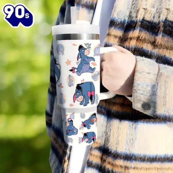 40oz Elephant Pattern Insulated Tumbler