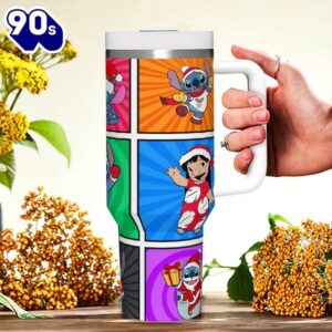 40oz Lilo And Stitch Insulated Tumbler