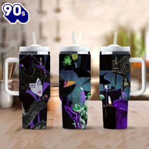 40oz Maleficent Character Insulated Tumbler