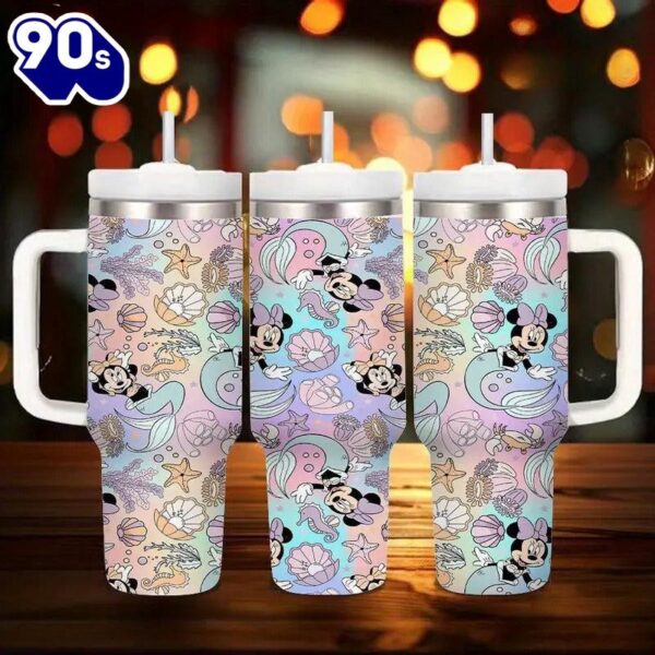 40oz Mickey And Minnie Character Insulated Tumbler