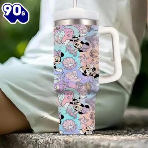 40oz Mickey And Minnie Character Insulated Tumbler