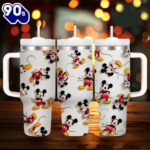 40oz Mickey Mouse Characters Insulated Tumbler