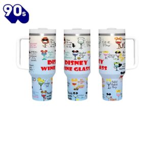 40oz Mickey Mouse Design Themed Insulated Cup With Lid