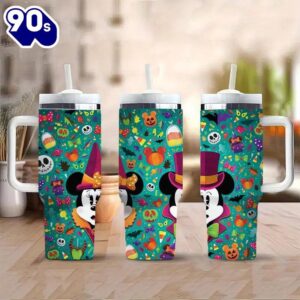 40oz Mickey Mouse Printed Insulated Tumbler