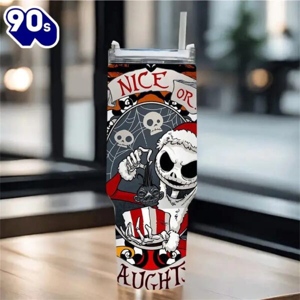 40oz Nightmare Themed Leakproof Tumbler