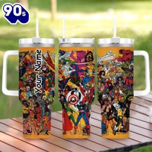 40oz Personalized Cinematic Insulated Tumbler