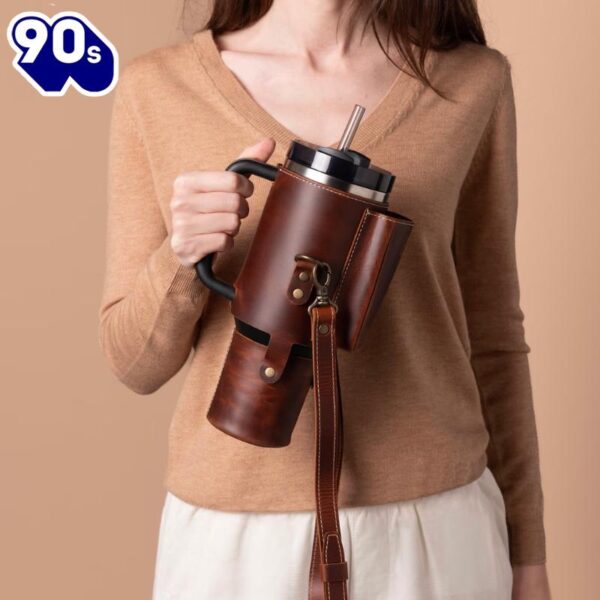 40oz Tumbler Carrier With Strap And Phone Pocket