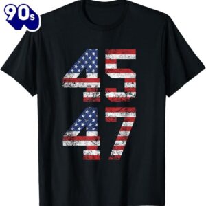 45 47 American Flag Shirt