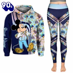 50 Years Of Magics - Personalized Mickey Mouse Hoodie and Leggings