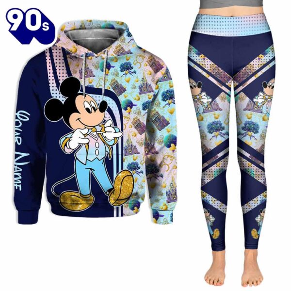 50 Years Of Magics – Personalized Mickey Mouse Hoodie and Leggings