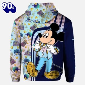 50 Years Of Magics - Personalized Mickey Mouse Hoodie and Leggings