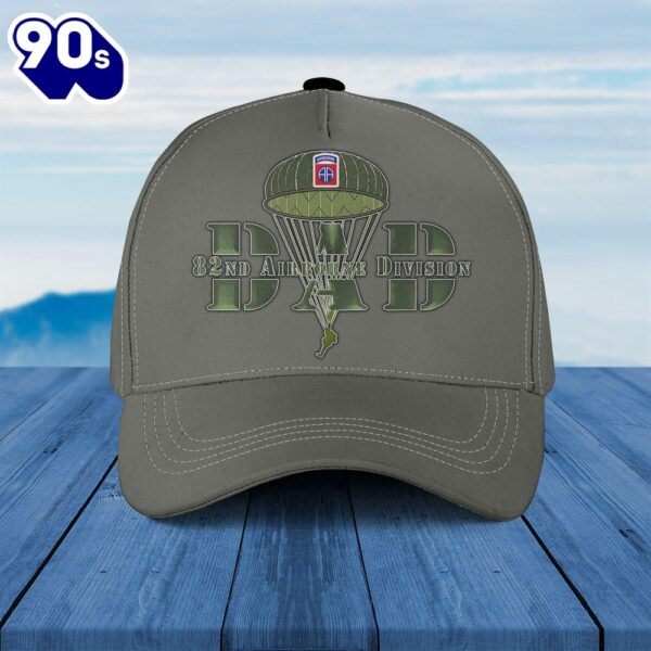 82nd Airborne Division “DAD” Baseball Cap  Gift For Veteran Day