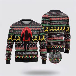 Bigfoot Santa Squatch Ugly Christmas Sweater Best Gift For Christmas 1 uzmmea.jpg