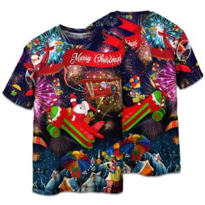 Christmas Spreading Love Santa 3D All Over Print Hoodie 4 ctdehe.jpg