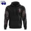 A Child Of God A Man Of Faith Lion Warrior 3D Hoodie