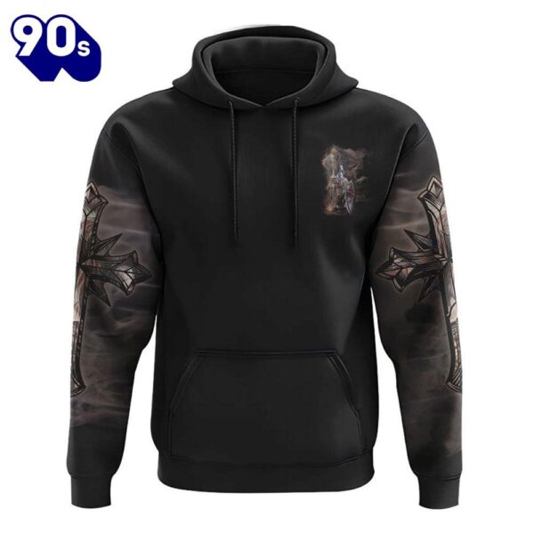 A Child Of God A Man Of Faith Lion Warrior 3D Hoodie