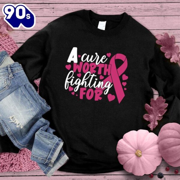 A Cure Worth Fighting For Colored Edition Sweatshirt  For Women