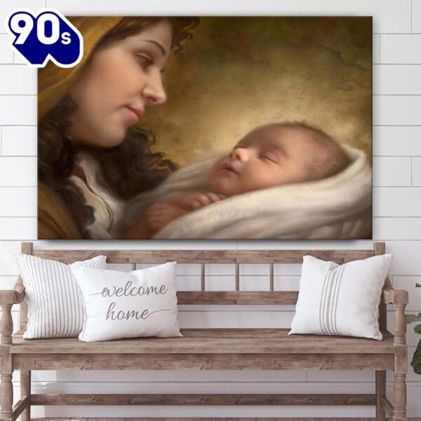 A Son Is Given Canvas Wall Art Gift For Mom  Gift Christmas