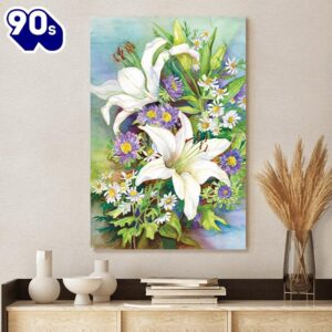 A Spring Bouquet Canvas Poster…