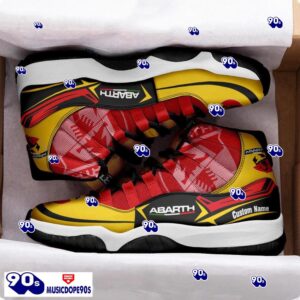 Abarth Custom Name Air Jordan 11 Sneakers Vintage Shoes