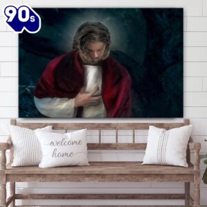 Abba Jesus Art Canvas Poster…