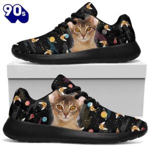 Abyssinian Cat Sneakers Custom Sporty…