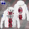 AC Milan 3D Windbreaker Jacket For Man And Women