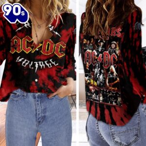 ACDC 3D Linen Shirt For…
