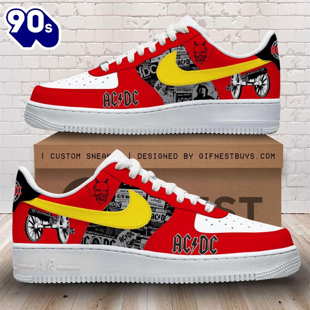 Acdc Air Force 1 Shoes For Fans New Trend Acdc Air Force 1 Shoes For Fans New Trend