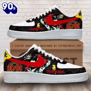 Acdc Air Force 1 Sneaker Gift Summer New Trend