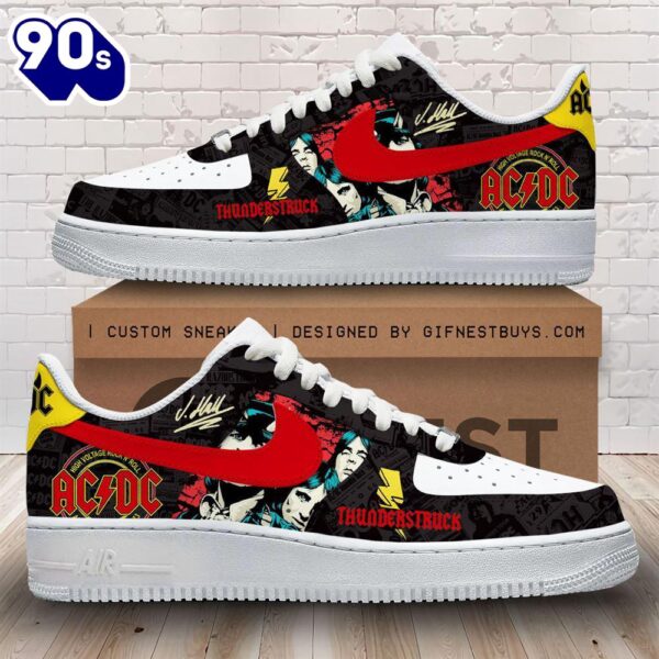 Acdc Air Force 1 Sneaker Gift Summer New Trend