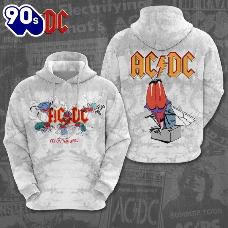 ACDC Pwr Up Tour 2025 All The Schedule Hoodie T-Shirt - Musicdope90s