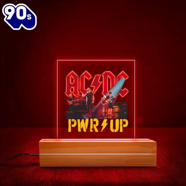 Acdc Led Light With Wooden Base Gift Christmas  Gift For Christmas