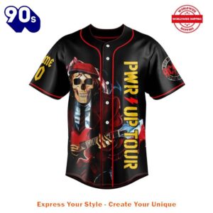 ACDC Power Up Tour 2025 Baseball Jersey