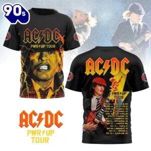 ACDC Power Up Tour 2025 Limited Edition Shirt