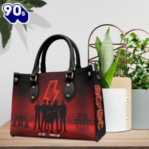 ACDC PWR Up Tour 2024 Leather HandBag  Gift For Christmas