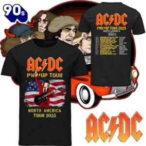 ACDC PWR UP Tour North America 2025 T-shirt