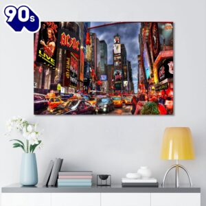 ACDC Rectangle Canvas With Inner…