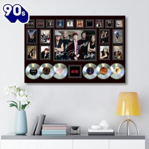 ACDC Rectangle Canvas With Inner…