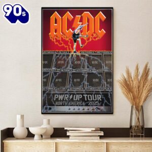 ACDC Rectangle Canvas With Inner…