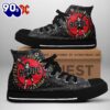 Acdc Rock Band, Acdc Fifty, Acdc High Top Canvas Shoes  For Fans