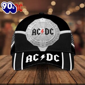 ACDC Rock Band Merchandise, ACDC 50th Black, ACDC Classic Cap Gift Summer