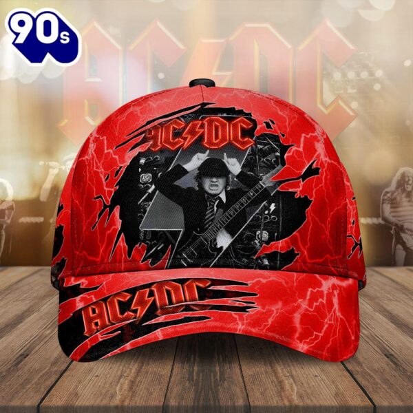 ACDC Rock Band Merchandise, ACDC Angus Young, ACDC Classic Cap Gift Summer