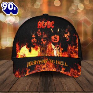 ACDC Rock Band Merchandise, ACDC Highway To Hell, ACDC Classic Cap Gift Summer
