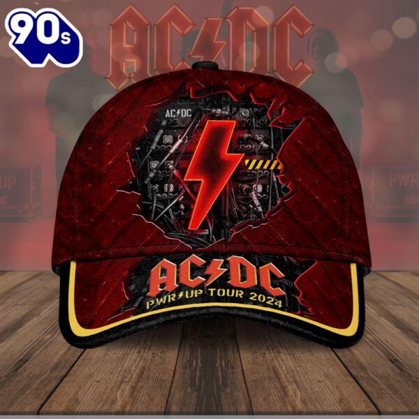 ACDC Rock Band Merchandise, ACDC Power Up 2025, ACDC Classic Cap Gift Summer