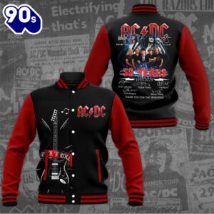ACDC Varsity Jacket For Fans