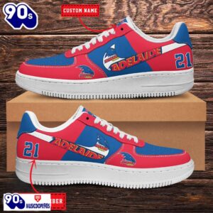 Adelaide Crows AFL Personalized Air Force 1 Shoes