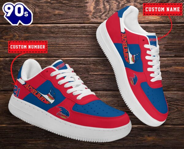 Adelaide Crows AFL Personalized Air Force 1 Shoes