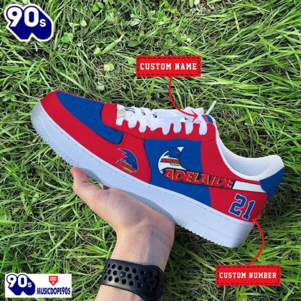 Adelaide Crows AFL Personalized Air Force 1 Shoes