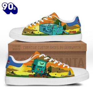 Adventure Time Bmo Stan Shoes Gift For Your Kid